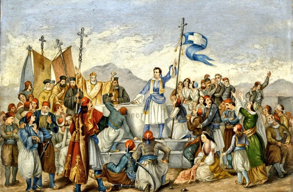 panapotis's tweet photo. «Η Ιστορία και το μέλλον της Ελλάδος στηρίζονται πάνω σε τρεις λέξεις: 

Θρησκεία, Ελευθερία, Πατρίς».

(Παλαιών Πατρών Γερμανός)

#ΠΘΟ
#25η_Μαρτίου_1821 
#25ηΜαρτίου https://t.co/70YcnzxGRw