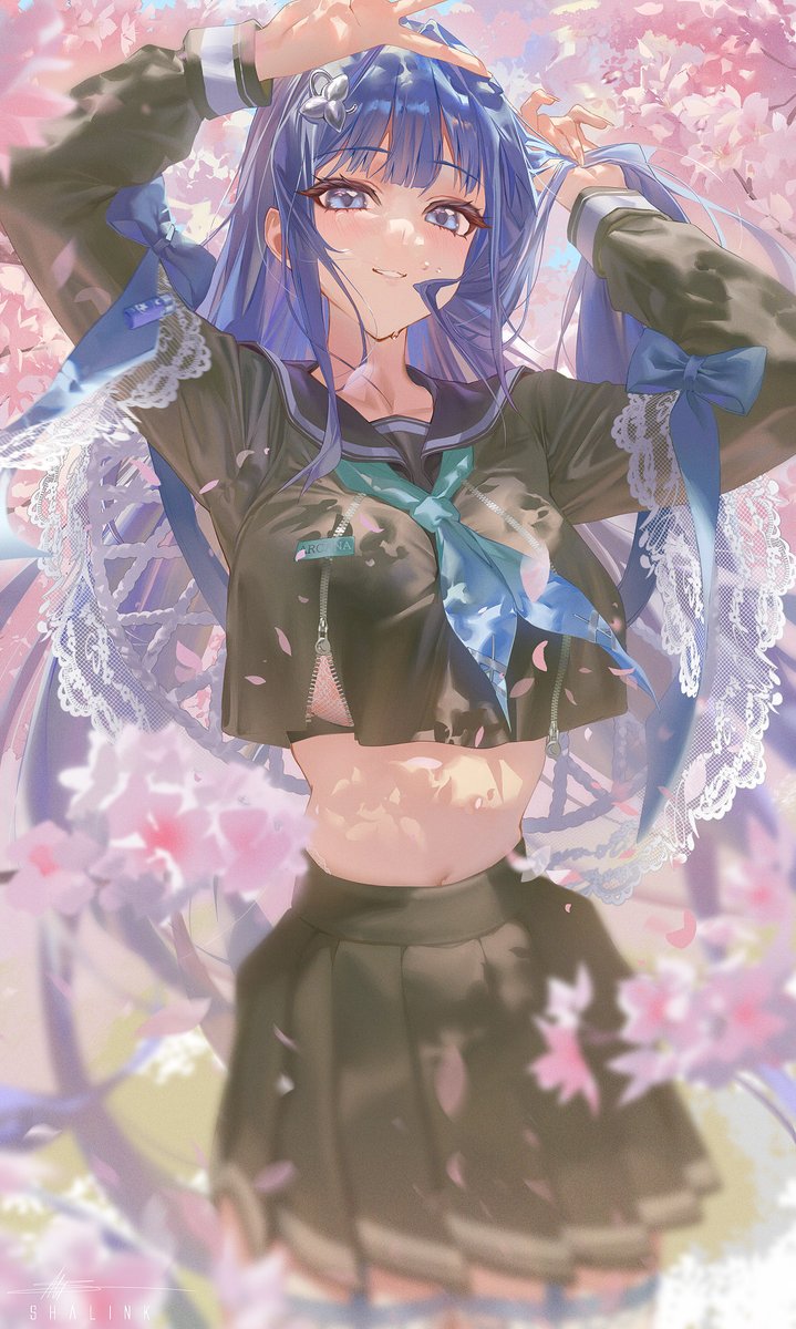 アルカナ 💙🌸
#NIKKE #NIKKEfanart