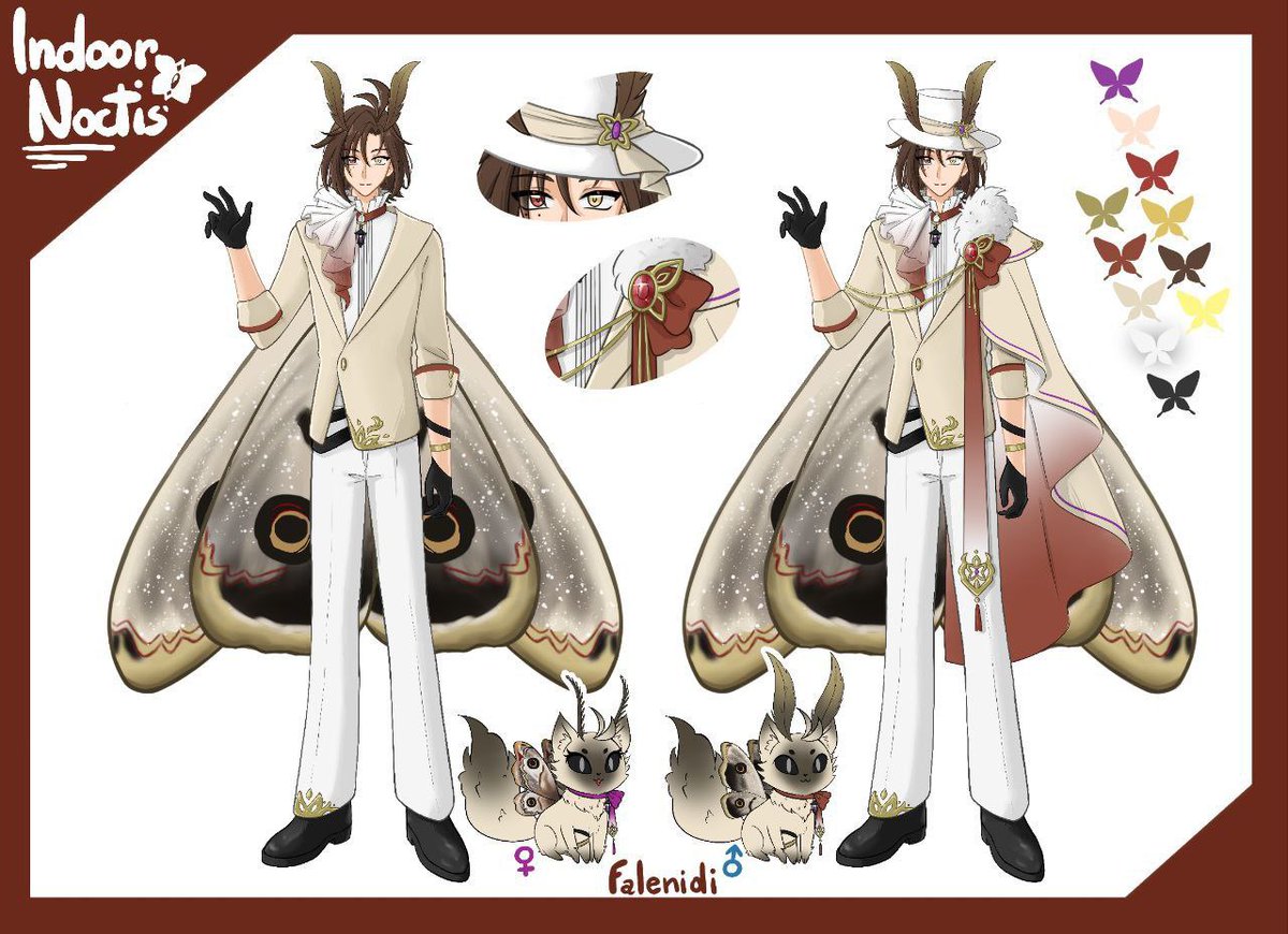 Indoor Noctis 🦋Moth VtuberIta🦋 tweet media