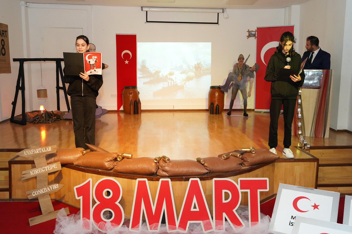 Şehit Zekeriya Yurdakul İmam Hatip Ortaokulumuzun düzenlediği 18 Mart Çanakkale Zaferi ve Şehitleri Anma Programına katıldık. 🇹🇷

Çanakkale; inancın, cesaretin ve vatan sevgisinin en güçlü şekilde vücut bulduğu, milletimizin kaderini değiştiren kutlu bir direniştir.

Başta Gazi
