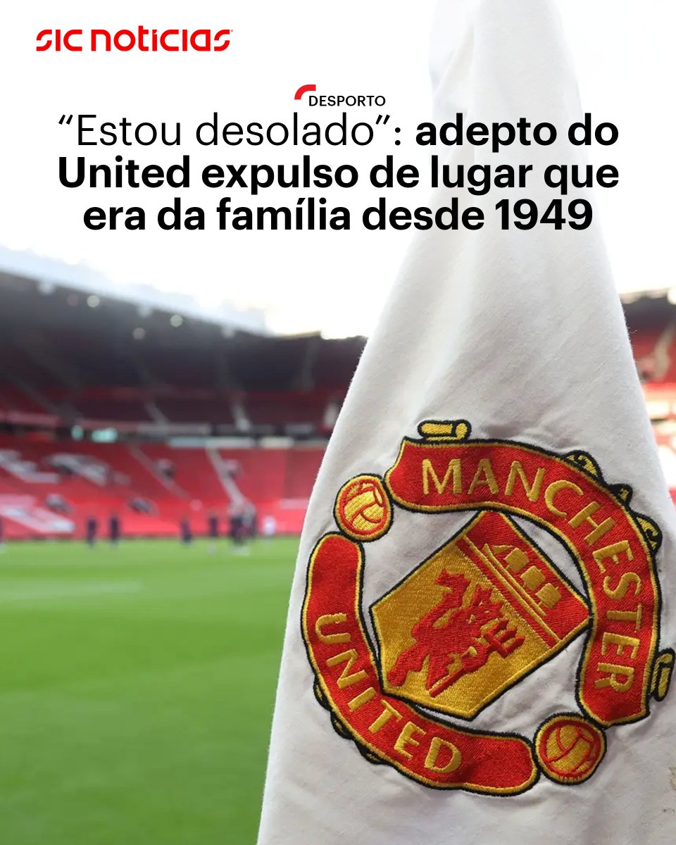 SICNoticias's tweet image. Tony Riley, cujo sogro jogou no Manchester United na década de 1940, é um dos 1.100 adeptos que foram forçados pelo clube a mudar de assento em Old Trafford. O plano da direção dos red devils é reservar os lugares, próximos ao banco de suplentes, para planos "vip" que vão custar