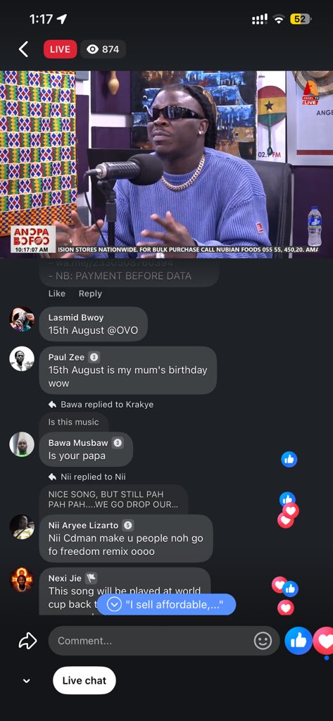 OdonKay_'s tweet photo. @stonebwoy has made it official on @SaddickAdams #Anopa b)fo) show…
OVO ARENA WEMBLEY ON AUGUST 15th ..
#bhimnation #bhimfestlondon #bhim #bhimnationglobal https://t.co/cDxhrfcViT