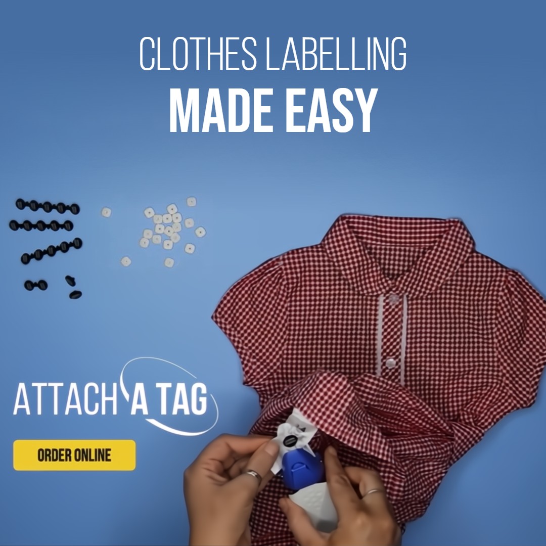 AttachaTag's tweet photo. No need for sewing or glue!
Get your starter kit today at https://t.co/OX2AiAznpl now 👚

#customnametags #nametags #namelabels #kidsnametags #personalised https://t.co/lmmLpUBZf5