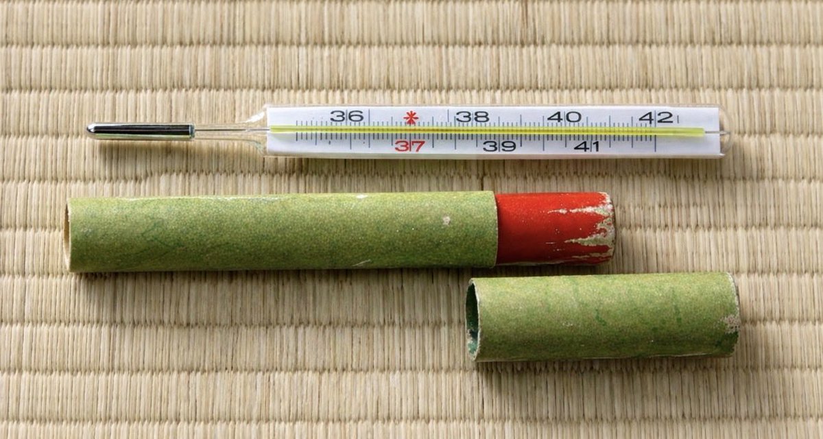 昭和時代の体温計！