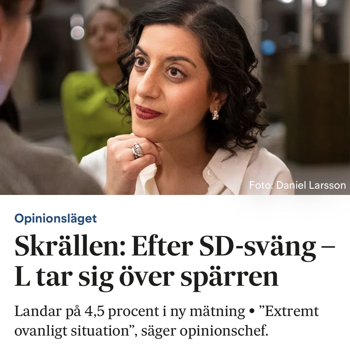 Alexandra Örenmark tweet media