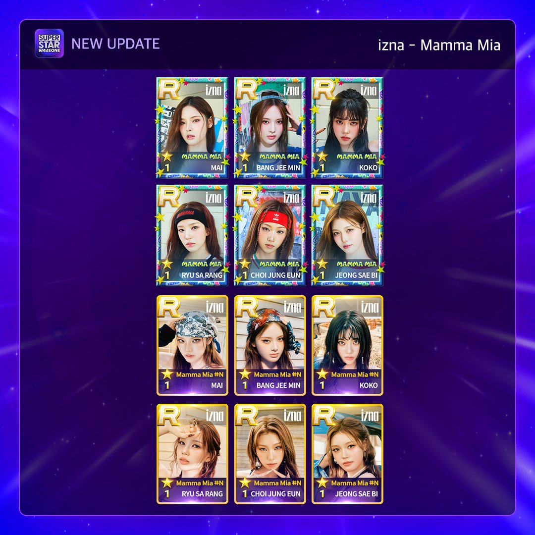 🎹] izna - Mamma Mia [Verse 1] SONG & PACKAGE & MISSION UPDATE
