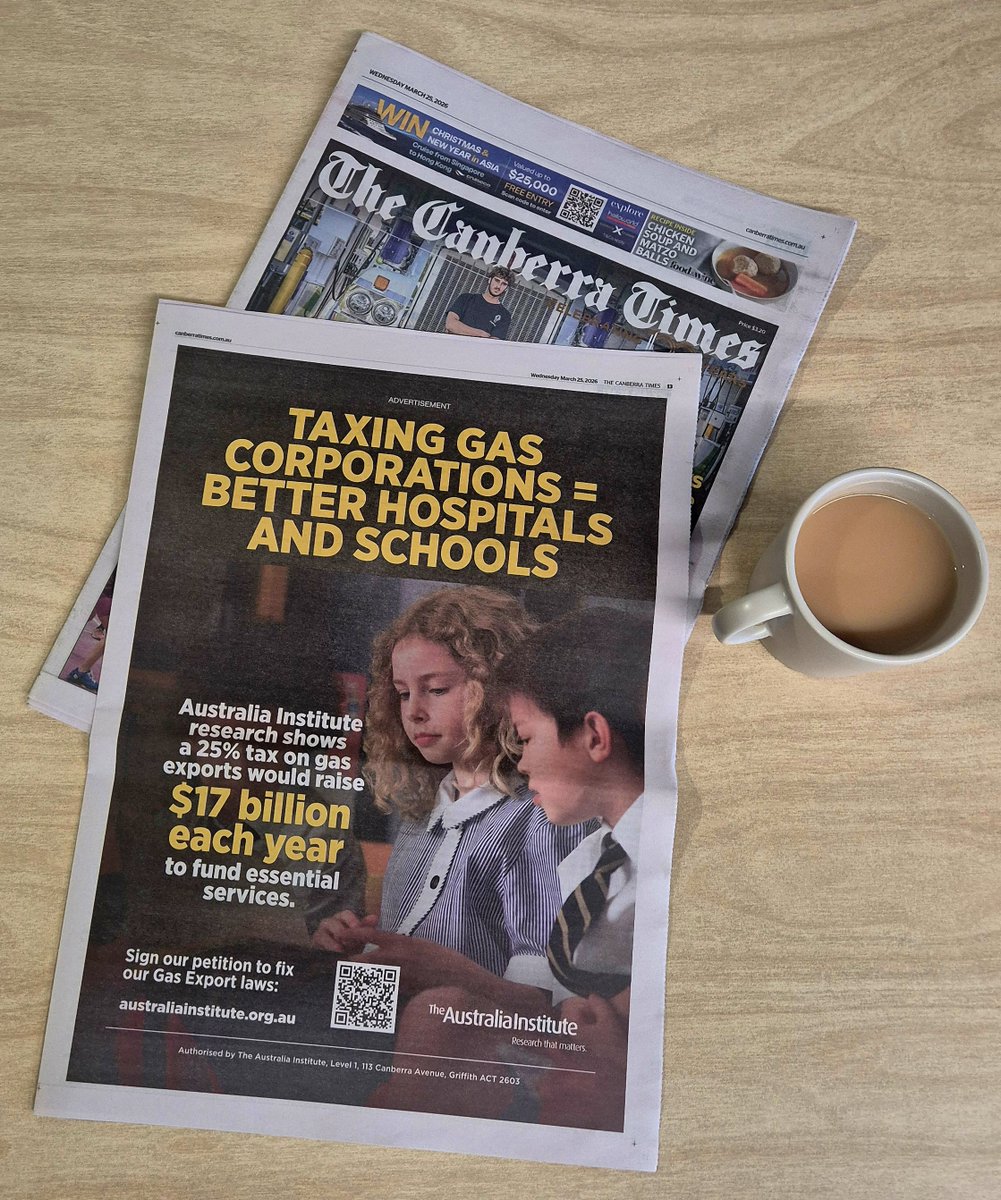 Australia Institute tweet media