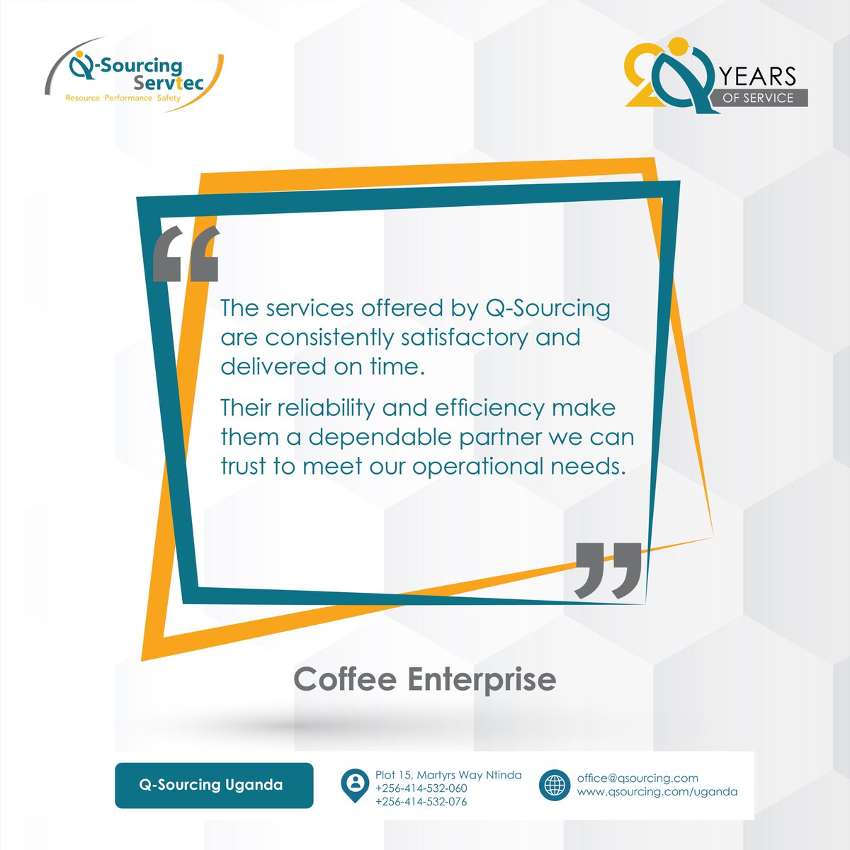 Q-Sourcing Servtec Uganda 🇺🇬 tweet media