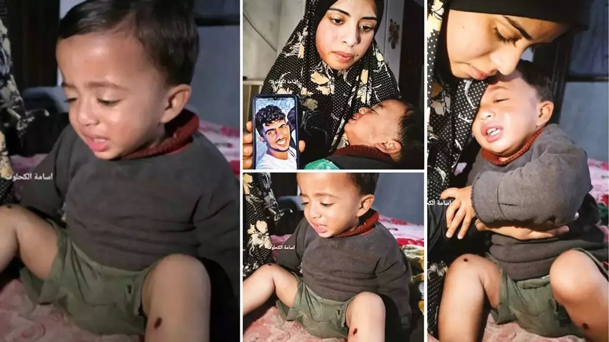 İsrail’in Gazze’de 1 yaşındaki bebeğe, babasını itirafa zorlamak amacıyla işkence yaptığı ortaya çıktı.