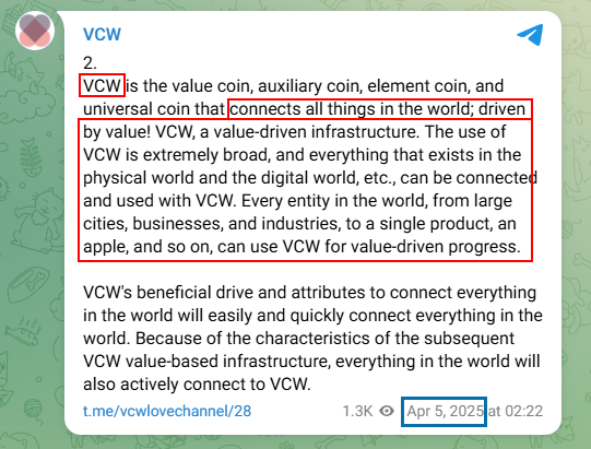 VCW tweet media