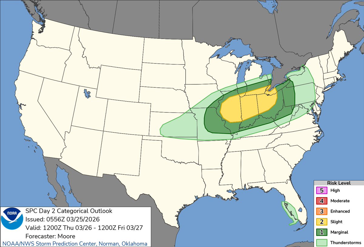 NWS Storm Prediction Center tweet media
