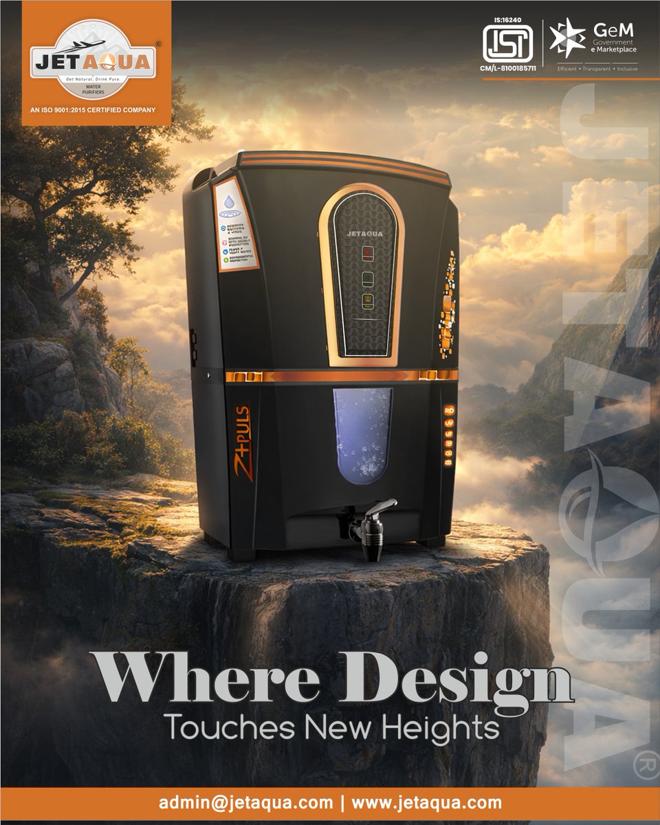 JetAqua_Ro's tweet image. powered by advanced purification technology. Every drop is clean, safe, and refreshing.
.
.
.
#waterpurifier #waterproofmakeup #purifierwater #waterpurifiers #waterpurifiercuckoo #cowaywaterpurifier #rowaterpurifier #waterpurifierservices #waterpurifiercoway #waterpurifierfilter