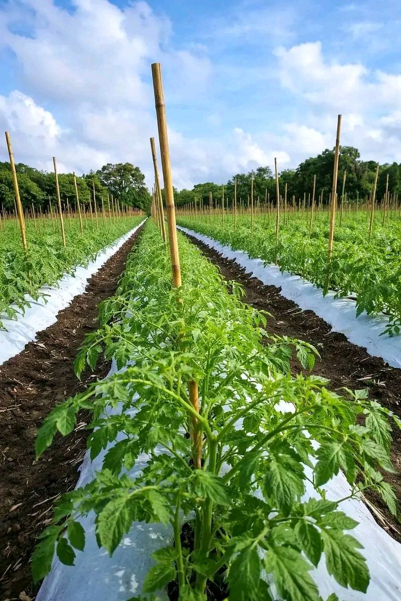 Agrieconom's tweet photo. green rows growing strong fresh farm vibes and future harvest ahead. https://t.co/EUegI8Wsuj