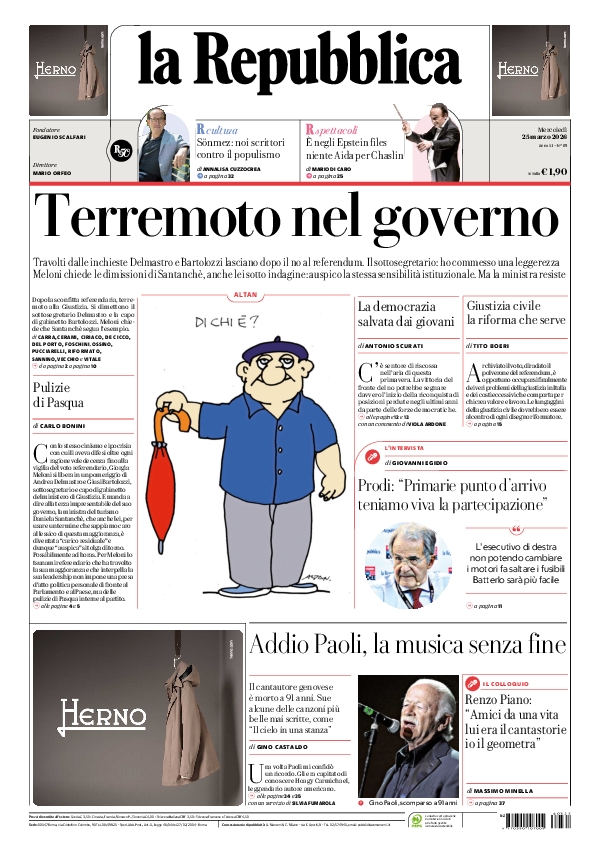 Repubblica tweet media