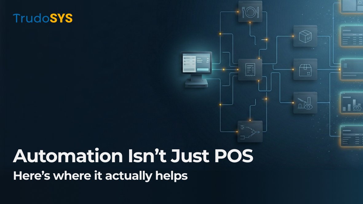 TrudoSys's tweet photo. Restaurant automation isn’t just POS.

Inventory, reporting and scheduling matter more.

Read:
 https://t.co/vwHiwyfNWt

#RestaurantAutomation
 #HospitalityTech
 #FoodBusiness
 #AutomationUK
 #DigitalTransformation https://t.co/lDzuHTWabr
