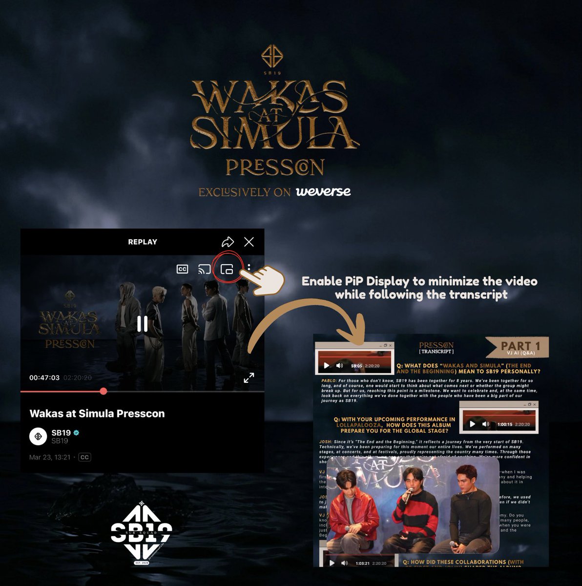 SB19 - SubSquad tweet media