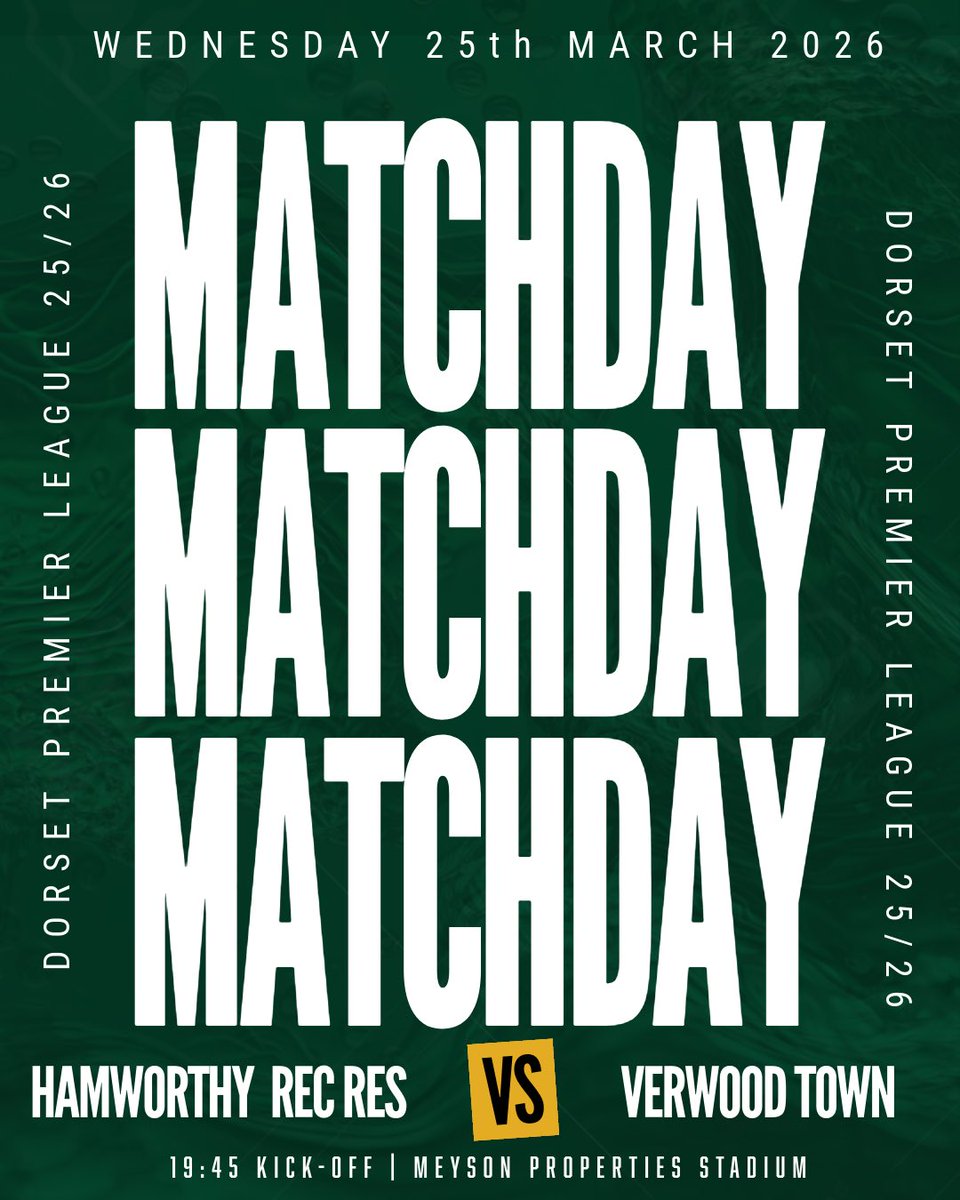 Hamworthy Recreation Reserves FC tweet media