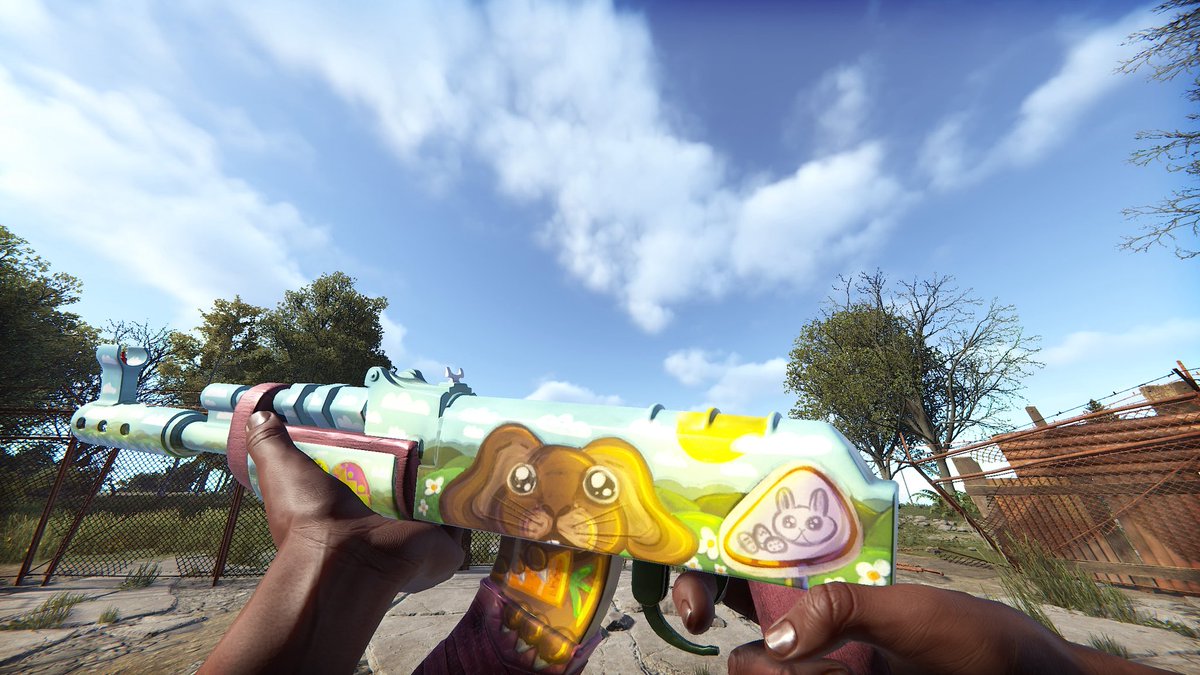 ML1tvine's tweet photo. Easter Bunny || AR
🐣🐰
«Happy Easter, fighters! 🐣
Wishing you luck, great vibes, and only victories 🤙»
🤝 Collab with ALXimiK
❤️ For:
@playrust
@Helkus
@gerrmanman
@HedgesnVideos

LINK https://t.co/tjbOQM8PHY

#Easter2026 #Rust #rustskins #RustEaster https://t.co/LGSlwiVw1h