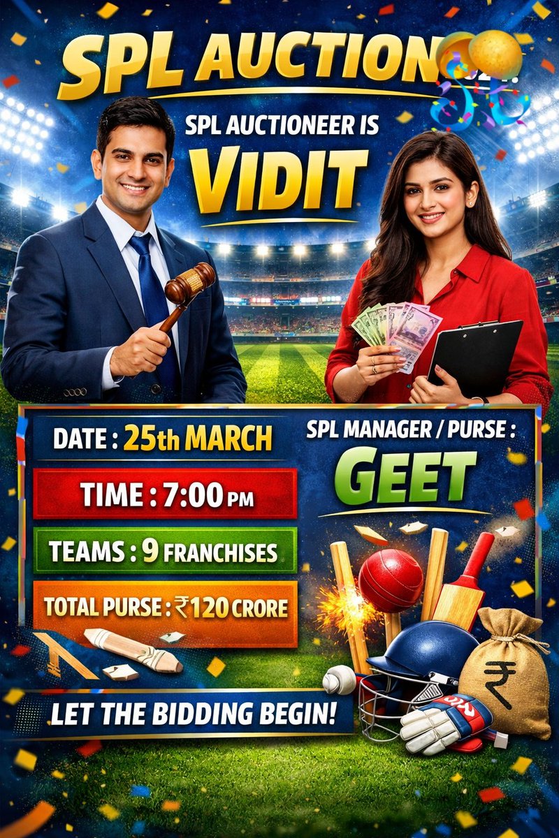 SPL 🏏 tweet media