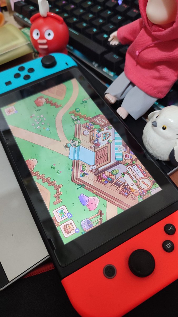 mighty_T's tweet photo. Starting a new run on cute cozy game Cottonville from @RedDeer_Games . Really nice illustration style.  😍🎨

And they're having a giveaway right now where you can win a Switch 2 🤩 https://t.co/ow40gQAA5M https://t.co/lOjGYJANgl https://t.co/WJXLq9PFtc