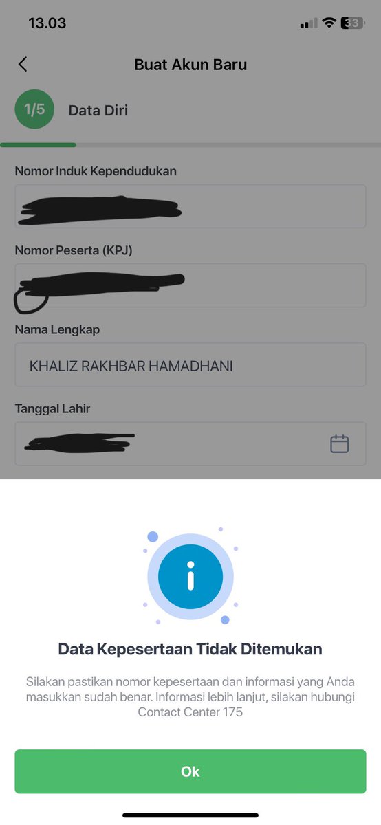 whosbiscuits's tweet photo. tolong lah ini layanan publik mengecewakan. mau daftarin NPWP masa kode verif ke nomor telfon gamasuk masuk @DitjenPajakRI , mau daftar bpjs ketenagakerjaan @BPJSTKinfo juga sama peserta belum terdaftar padahal uda masuk email kartu peserta nya. 
BIG L 👎🏻 https://t.co/hmgm8QzlCp