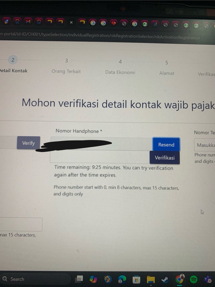 whosbiscuits's tweet photo. tolong lah ini layanan publik mengecewakan. mau daftarin NPWP masa kode verif ke nomor telfon gamasuk masuk @DitjenPajakRI , mau daftar bpjs ketenagakerjaan @BPJSTKinfo juga sama peserta belum terdaftar padahal uda masuk email kartu peserta nya. 
BIG L 👎🏻 https://t.co/hmgm8QzlCp
