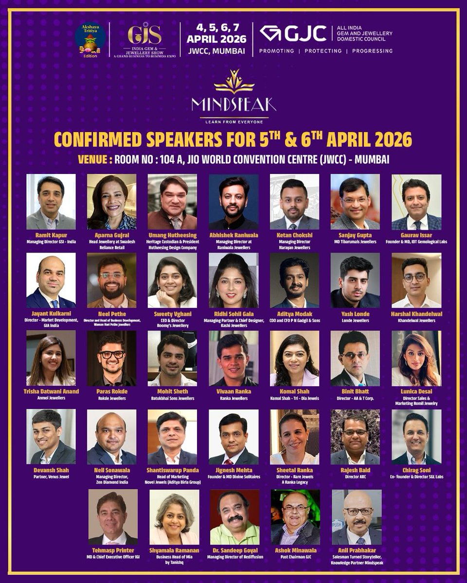 GJC INDIA tweet media