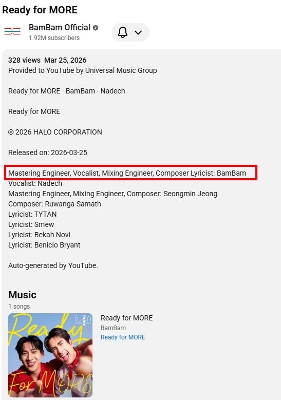 ทุกคนจงดูในกรอบสีแดงนะคะ
น้องแบมของพวกเราเก่งที่สุด
ตอนพี่ณเดชเล่าในงานเนสกาแฟ
ภูมิใจจัง
#ReadyfoMORE
<a href="/BamBam1A/">BamBam</a>