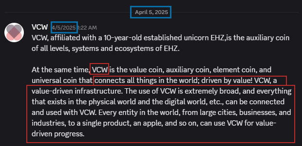VCW tweet media