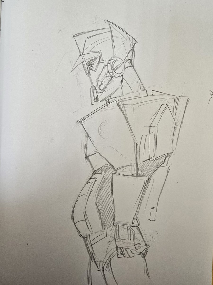 keno3jkey's tweet image. #mechpreg #megop quick sketch ✍️