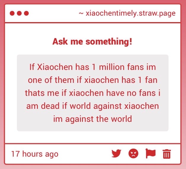Timely Xiaochen 🦊🦉 tweet media