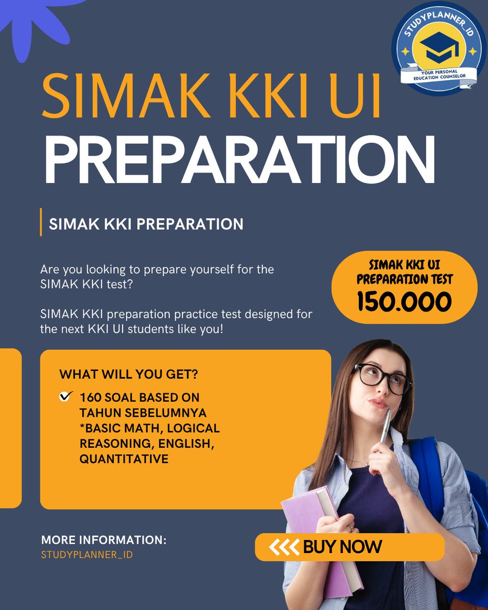 MENTORING PTN-JUAL SOAL IUP UGM/IUP ITB/SIMAK KKI tweet media