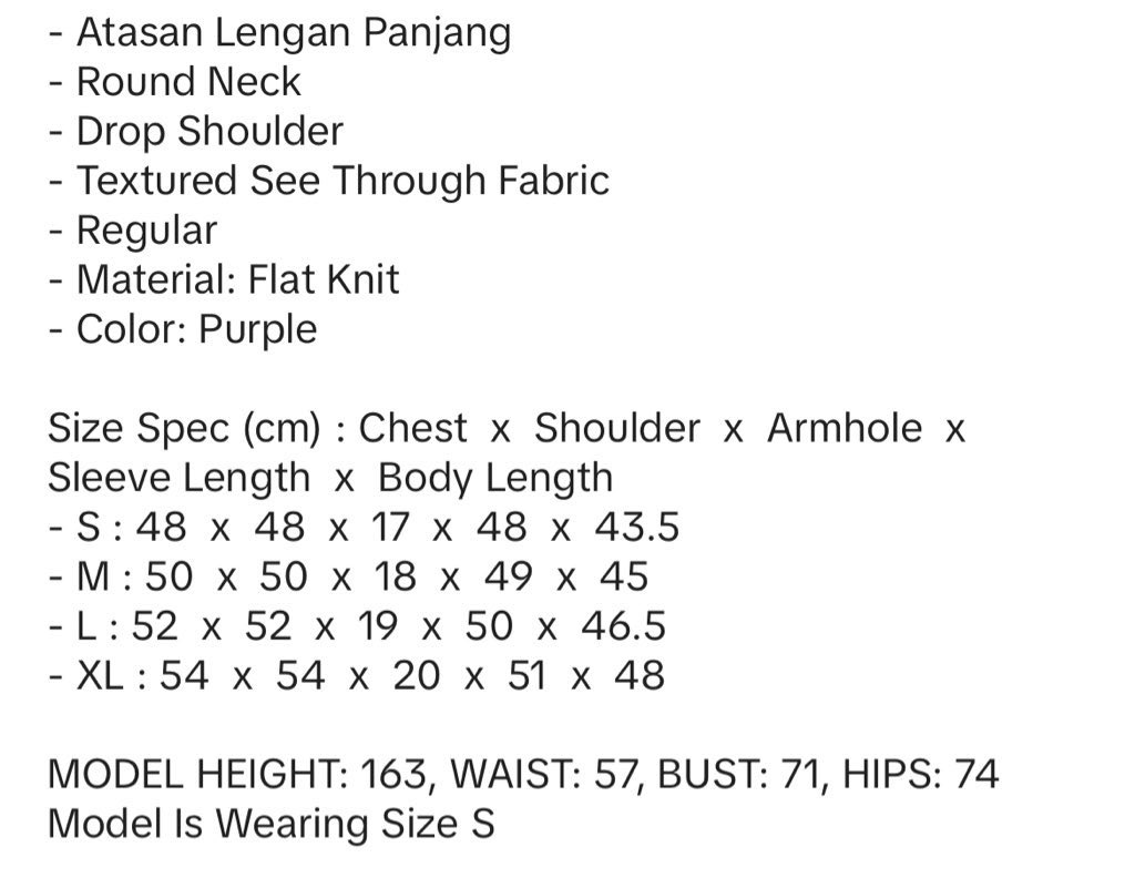Lilakerwn's tweet photo. @waveofearth aku ada kakk atasan knit dari Colorbox ukuran S, 50k bisa nego kakk. baru banget dibeli dan kujual karena salah ukuran hehe https://t.co/9axD1W4QDn