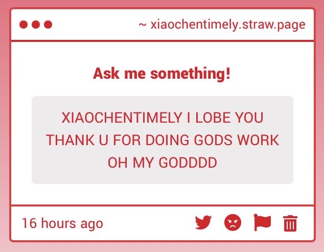 Timely Xiaochen 🦊🦉 tweet media