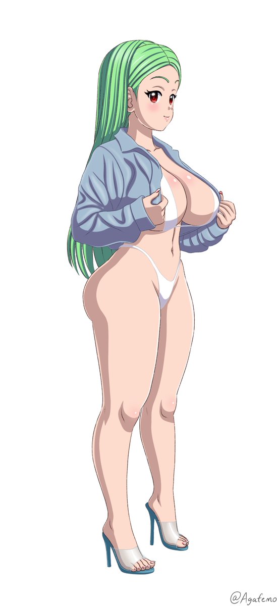 Matsuko Green and Jean Jacket