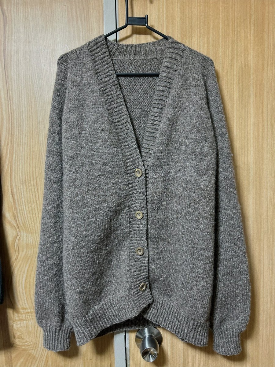 yvw_x's tweet photo. 1ヶ月かけてカーディガン作りました͈ᴗ̀ ̫ᴗ́ ͈ https://t.co/IGIocedzXu