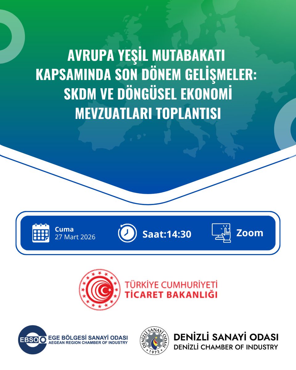 Denizli Sanayi Odası tweet media