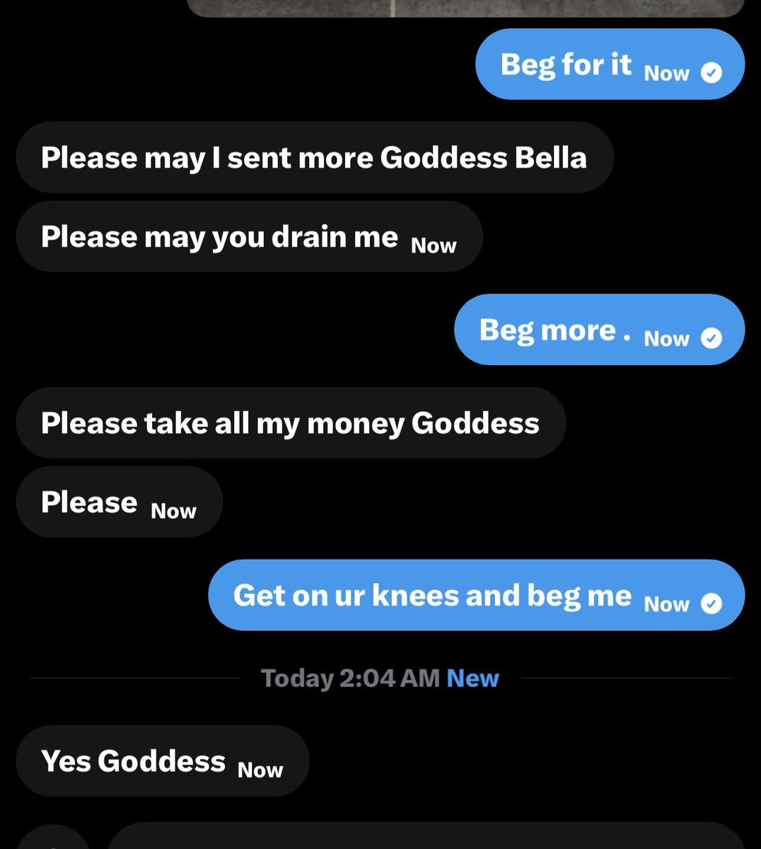 findom bella tweet media