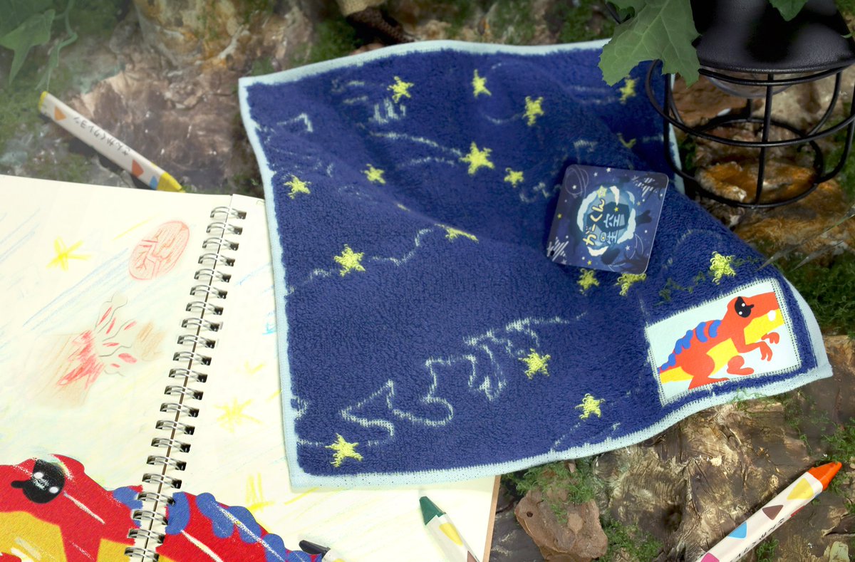 今日から発売開始！
いつもニコニコがーくんの世界が満載されています♪
ぜひお手にとっていただけると
#オリナススタイル
#今治タオル
#大磯タオル