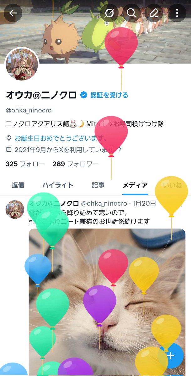 オウカ@ニノクロ tweet media