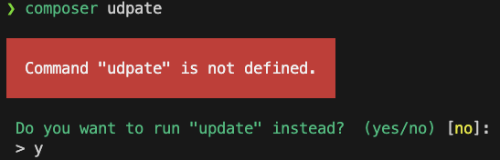 raulillana's tweet photo. Why you don't just run it, it's obvious!
We need a #dislexya config var for #ComposerPHP. https://t.co/T3vOggmRDX