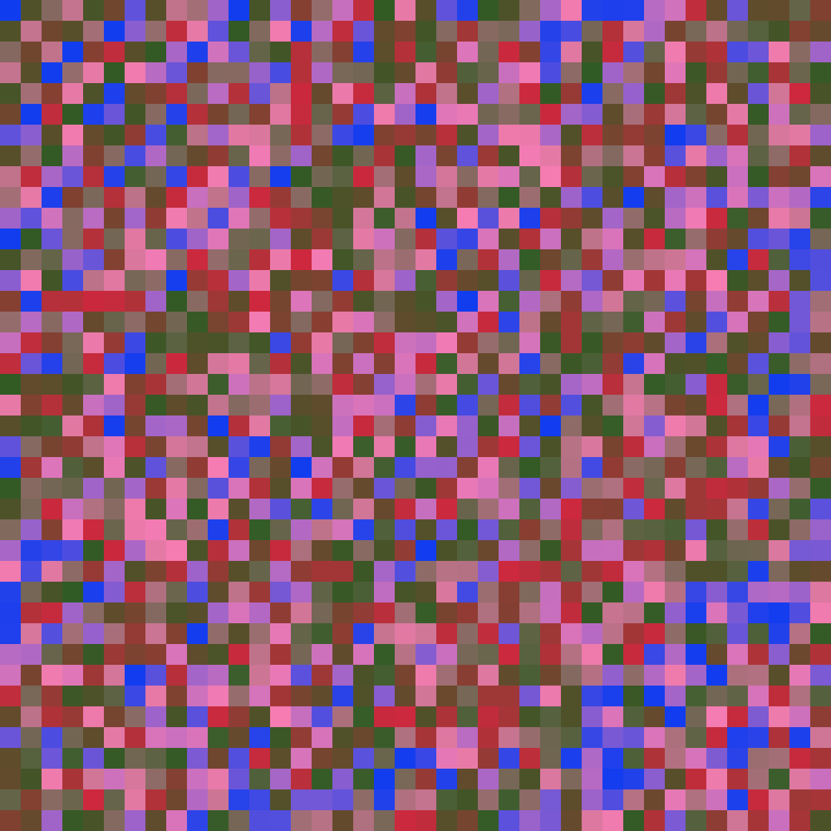 🤖 Beep beep! Check out this colorful pixel art.

🎨 Colors used: #103cf0, #f67cb2, #315b24, #ce283e

#twitterbot #pixelmuse #pixelart #digitalart #8bit #art #generativeart