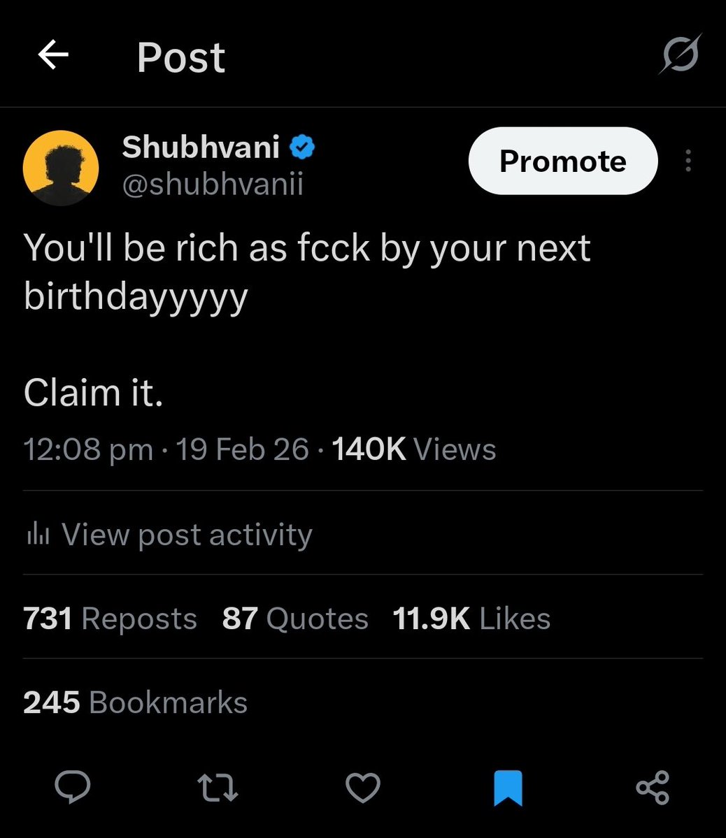 Shubhvani tweet media