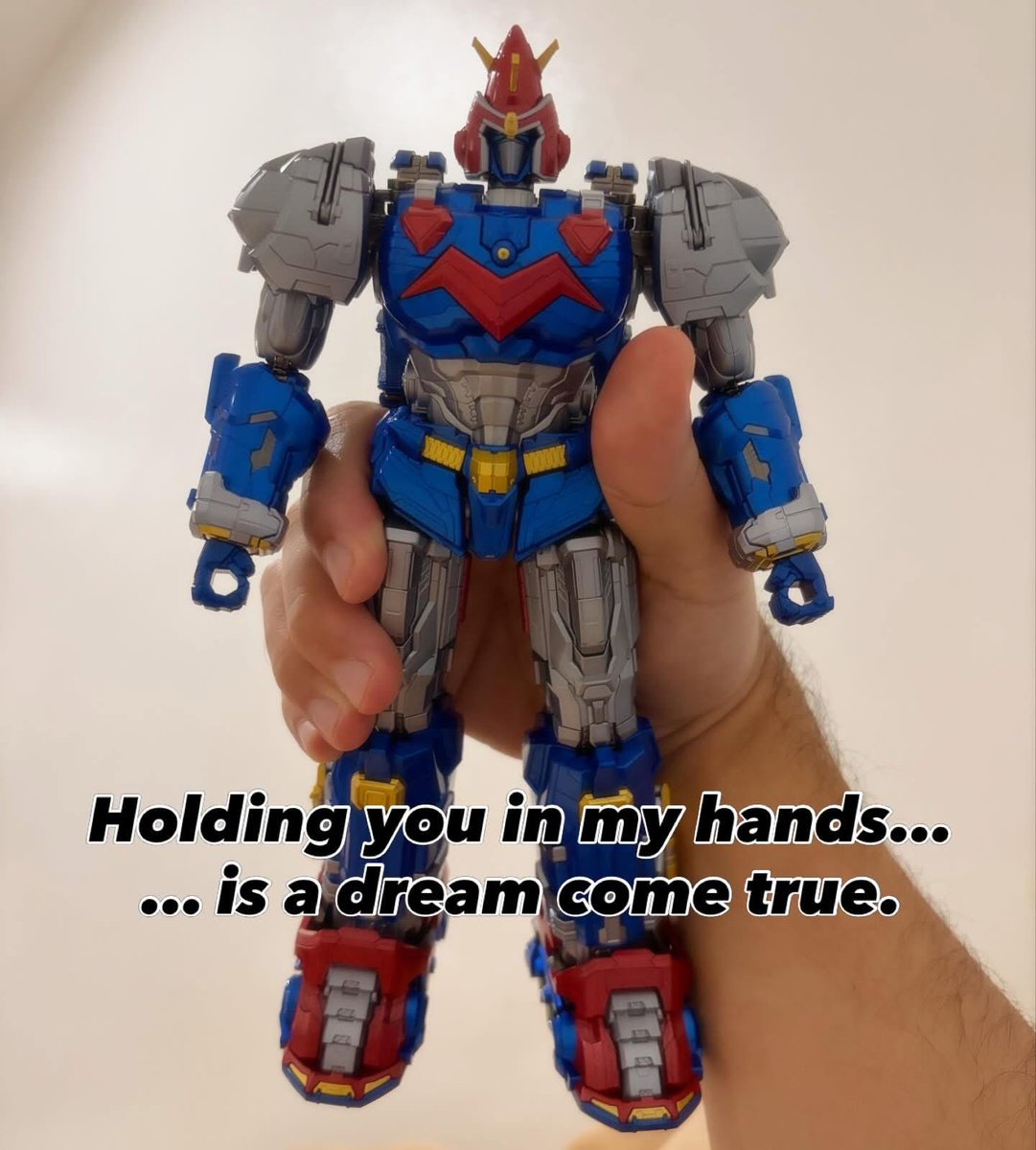 powerplayware's tweet photo. This is why I usually unbox, open my collection and play with them with my own hands. Because I used to dream of these moments back then. And now its finally happening to me, I am not letting that opportunity pass me by to play with em!! ❤️❤️❤️❤️

#VoltesV #VoltesVLegacy https://t.co/YWXhBGPmXY