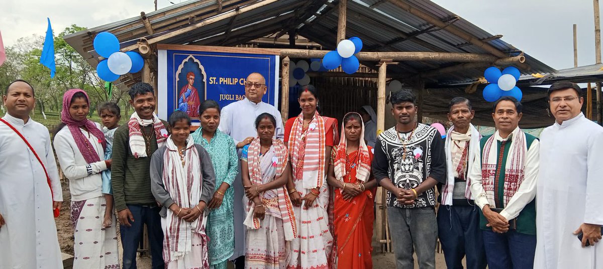 DioceseMiao's tweet photo. A humble beginning at Jugli Bagan under Sacred Heart Parish Neotan. https://t.co/ruoeONgB4S