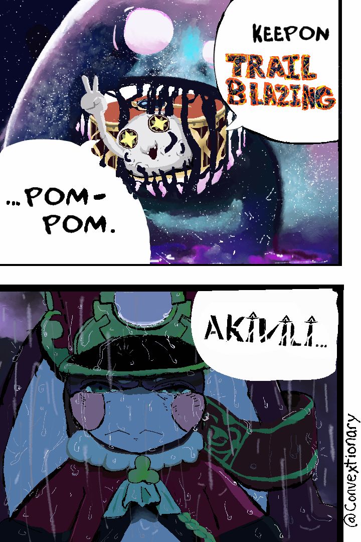 Convextionary's tweet image. Keep on TrailBlazing... Pom Pom! #hsr #pompom #Akivili