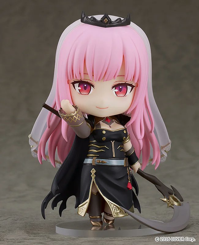 nendoroid_pr's tweet photo. ／
　『#ホロライブ』
　ねんどろいど 森カリオペ
＼

お誕生日おめでとうございます🎂
お持ちの方は一緒にお祝いしましょう💀

#ねんどろいど #森カリオペ #hololive https://t.co/iaHfnFjJBQ