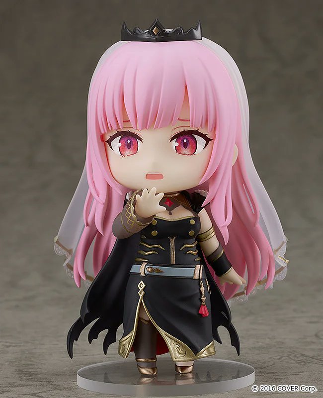 nendoroid_pr's tweet photo. ／
　『#ホロライブ』
　ねんどろいど 森カリオペ
＼

お誕生日おめでとうございます🎂
お持ちの方は一緒にお祝いしましょう💀

#ねんどろいど #森カリオペ #hololive https://t.co/iaHfnFjJBQ