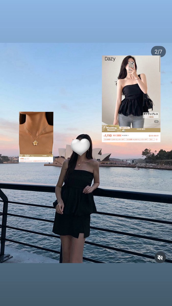 __onigiriman's tweet image. 鬼骨スト民は、これを買いな〜〜！！🛍️
↓ 168cm 普通体型着画

骨ストは海外ではSHEIN肩出しで優勝ダヨ🥇

#SHEIN
#リゾートコーデ
#海外コーデ