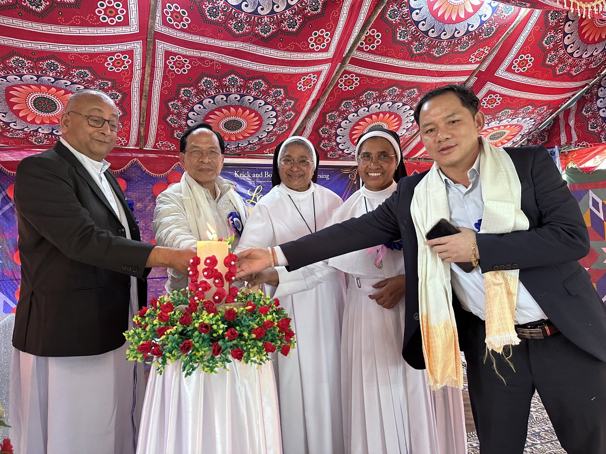 DioceseMiao's tweet photo. The Diocese of Miao inaugurates its First Nursing School attached with KBM Hospital Injan. https://t.co/MjTQ3m1348